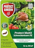 PROTECT GARDEN Protect MaXX Schneckenkorn FE, regenfest, zuverlässige...