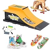 Aolieh Finger Skateboard und Rampe Zubehör Set-Fingerboard Skate Park Spielzeug...