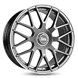 MAM GT1 19 Zoll Alufelge 9,5J 5/112 ET30 66,6 PALLADIUM LIP POLISH