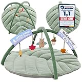 Valy&Oli® Spielbogen Baby XXL - Extra Weiche Spieldecke Baby inkl. 5...