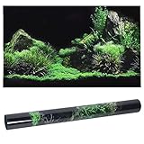 3D-Effekt Meeresboden Wasser Gras Poster Selbstklebende PVC Aquarium Aquarium...