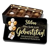 Pralinendose personalisiert „Alles Gute zum Geburtstag“ – moderne...