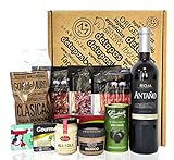 Präsentbox - Ein Tapas-Abend für Zwei - Spezialitäten aus Spanien -...