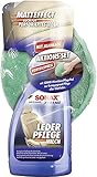 SONAX XTREME LederPflegeMilch (500 ml) mit MicrofaserPad (1 Stück) AktionsSet...