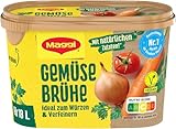 Maggi Gemüse Brühe, Universal-Würzmittel mit natürlichen Zutaten, 1er Pack...