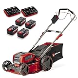 Einhell Akku-Rasenmäher GP-CM 36/47 S Li BL Kit Power X-Change (36 V, 47 cm...