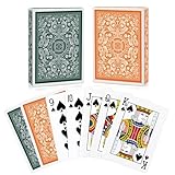 Spielkarten 2 Stück Standard Spielkarten Designer Profi Pokerkarten Kartendeck...