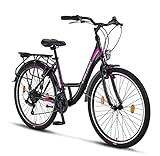 Chillaxx Bike Strada Premium City Bike in 26 und 28 Zoll - Fahrrad für...