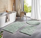 Taracarpet Badematte Homestyle rutschfest waschbar Badezimmerteppich...