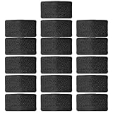 Tucnoeu 16 Stück Elastische Gürtelschlaufe Schwarze Nylon Gürtelschlaufen...