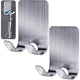 Gorffy Rasierhalter Dusche, Mehrzweckhaken Edelstahl Wasserdichte Wandhaken...