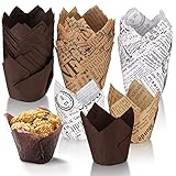 150 Stück Muffinförmchen Papier, Muffins Papierförmchen, Cupcake Formen...