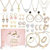Adventskalender Schmuck 2024 Frauen Weihnachtskalender - Adventskalender Schmuck...