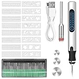 Elektrische Gravierstift, Multifunktionaler Gravierwerkzeugsatz USB...