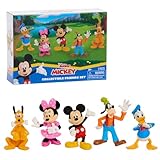 Just Play Disney Junior Mickey Mouse-Sammelfiguren-Set, 5er-Pack, 7,6 cm große...