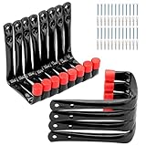 PiPaFox 12 Stück 9 cm große Mehrzweck-Wandhaken für die Garage, robuste...