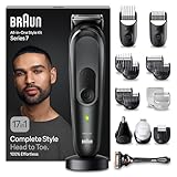 Braun All-In-One Bartpflege Bodygroomer Set, 17-in-1 Barttrimmer /...