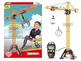 Next Page Dickie Toys 203462412 - Giant Crane, Kabelgesteuerter Kran, 120 cm...