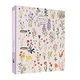 Grupo Erik Ordner A4 Breit Wild Flowers Aktenordner DIN A4 Breit - Ringordner A4...