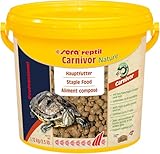 sera reptil Professional Carnivor Nature 3800 ml | Hauptfutter für...