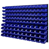 Wandregal Stapelboxen - 1152 x 780 mm - 114 tlg. Boxen Lagersystem...
