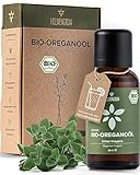 Heldengrün® BIO Oregano Öl [HOCHDOSIERT] mit +80% Carvacrol - Zertifiziertes...