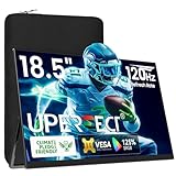 UPERFECT 18,5 Zoll 120Hz Portable Gaming Monitor mit 1920 x 1080 Full HD Matte...