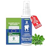 Dentalspray für Hunde & Katzen 100% natürlich 200 ml - Zahnpflege Dental Spray...