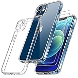 Qasyfanc Handyhülle Kompatibel mit iPhone 12 Mini, Hülle mit Kameraschutz und...