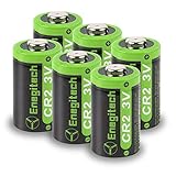 Enegitech CR2 3 V Lithium-Batterie, 3 Volt DLCR2 Einwegbatterien für...
