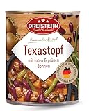 DREISTERN Texastopf 800g I Mit Bohnen & Fleischwurst I Herzhafter Eintopf in...
