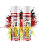 BRESTOL® GRAFFITI ENTFERNER 2x 400 ml Spray - Graffitilöser Farbabbeizer...