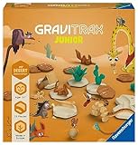 Ravensburger GraviTrax Junior Extension Desert - Erweiterbare Kugelbahn für...