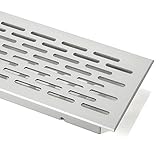 SOTECH Lüftungsgitter Belüftungsblech Lüftungsblech Oval - Alu (EV1) - 500 mm...