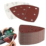 65 STK Schleifpapier Dreieckschleifer Schleifpapier Schleifblätter, 11 Loch...