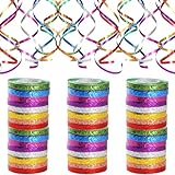 480 Meter Langen Luftschlange Geburtstag, 48 Funkelnd Bunte Luftschlangen in 8...
