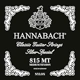 Hannabach Saiten für Klassikgitarre Serie 815 Satz Medium Tension (hochwertig,...