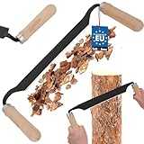 KOTARBAU® Zugmesser für Holz geschmiedet 220 mm Baumschäler Ziehmesser für...