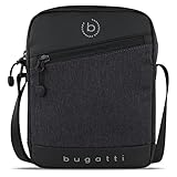 bugatti Universum Umhängetasche für Herren, kleine schwarze Schultertasche,...