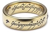 Herr der Ringe Unisex-Ring 'Saurons Ring' aus dem kleinen Hobbit Wolfram PVD...