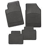 CarFashion Allwetter Schalenmatte A1, Auto Fussmatten Set in schwarz, 4-teilig,...