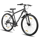 Hiland 29 Zoll Mountainbike, Aluminiumrahmen 21 Gang Schaltung MTB mit...