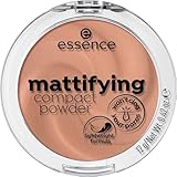 essence cosmetics - Puder - mattifying compact powder - 02 soft beige