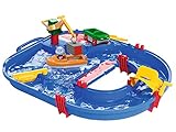 AquaPlay - Start Set - Wasserbahn für wenig Platz mit 21 Teilen inklusive 1...