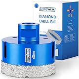 EffektWerk Fliesenbohrer (68 mm), Diamant-Kernbohrer mit M14-Schaft,...