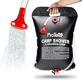 Camping Solar Duschtasche 5 Gallonen /20L, Solar Dusche Tasche Heiztasche mit...