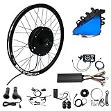 ebsenopower E-Bike Umbausatz, 72V 3000W, 24-29 Zoll/700C MTX39 Hinterrad mit 72V...