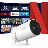 [Netflix-zertifizierter & Elektrischer Focus] Beamer 19000L 1080P Mini Beamer...
