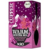 Cupper Bio-Früchtetee 'Warm Winter Hug', 20 ungebleichte Teebeutel,...
