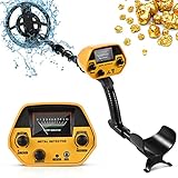 GJCrafts Metalldetektoren Hohe Genauigkeit Metalldetektor Wasserdicht,...